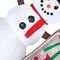 Airblown Snowman with Sign LED Lightshow 83 Inflatable Outdoor Yard Decor